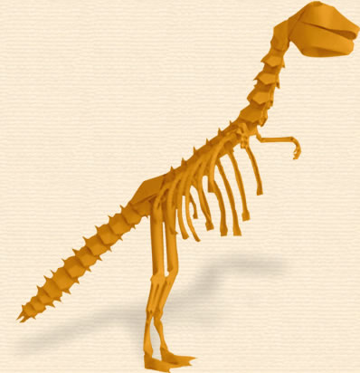 Skeleton of Tyrannosaur