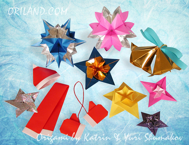 Origami Christmas Treats Artwork