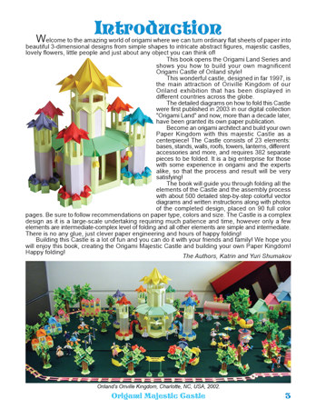 Origami Majestic Castle Book preview