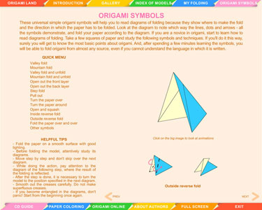 Origami Land Section preview
