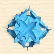 Kusudama 'Snowflakes'