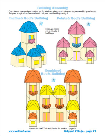 Origami Village Book preview